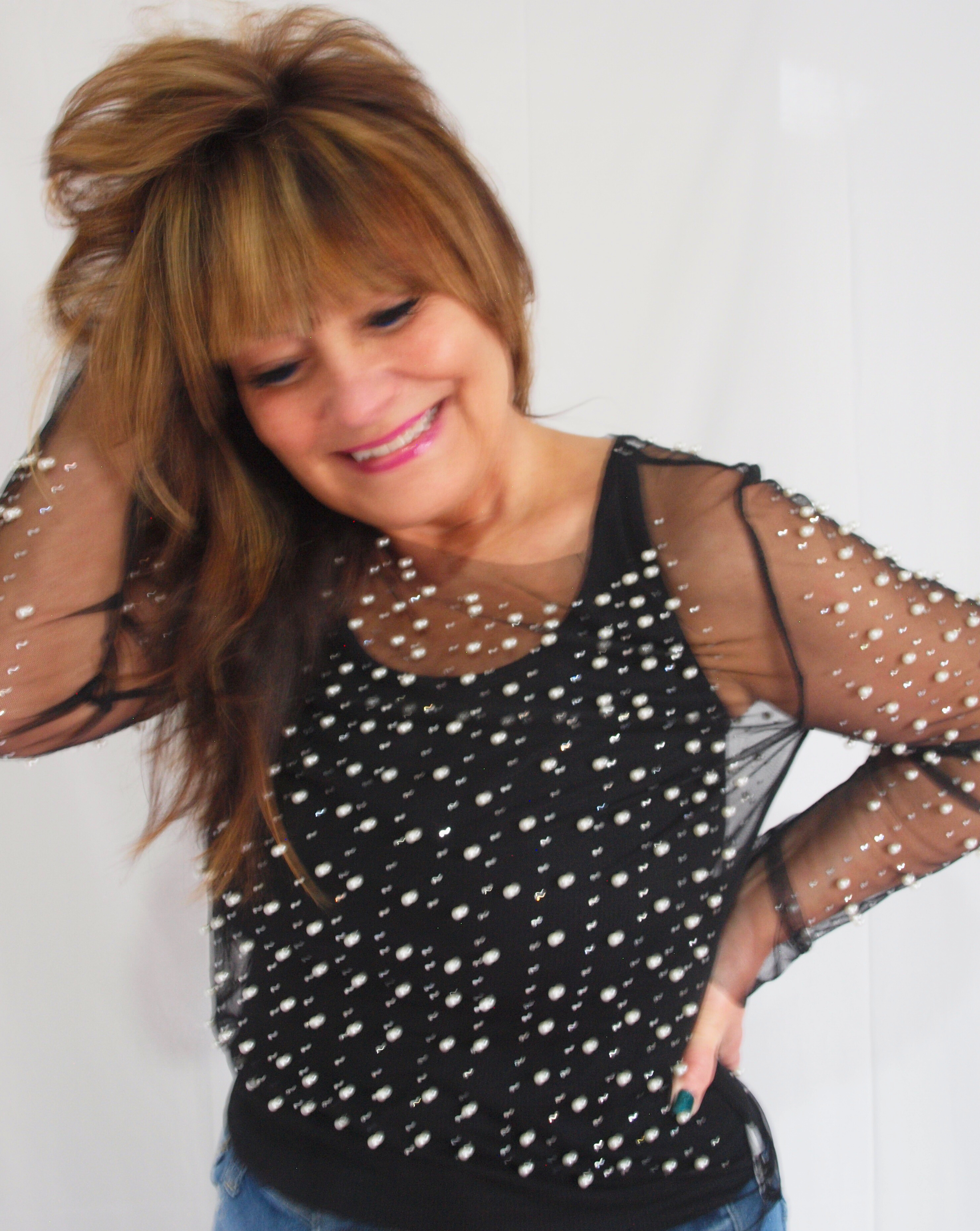 The Rhinestone Studded Top
