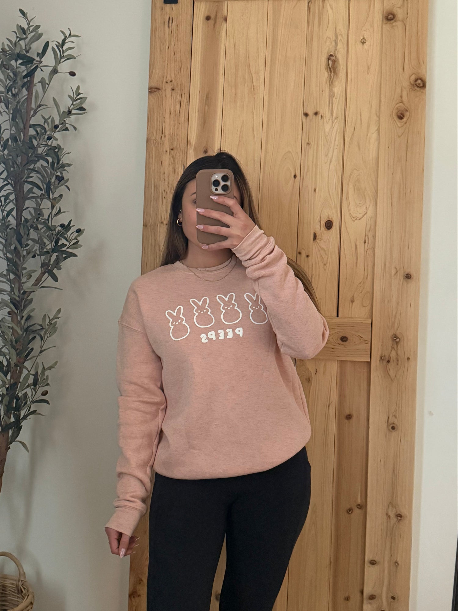Easter Crewneck / Pink
