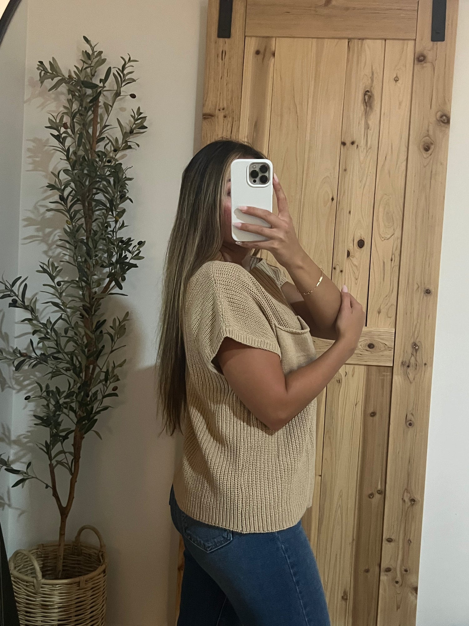 Latte Sweater Top