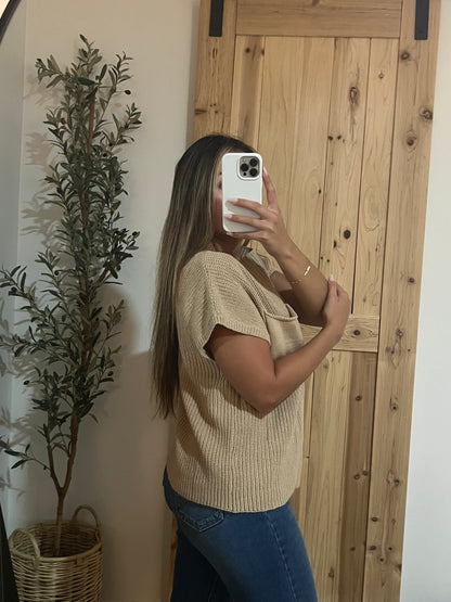 Latte Sweater Top