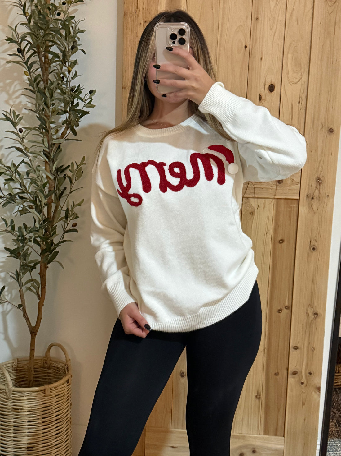 Merry Crewneck Sweater