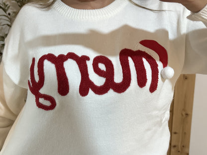 Merry Crewneck Sweater