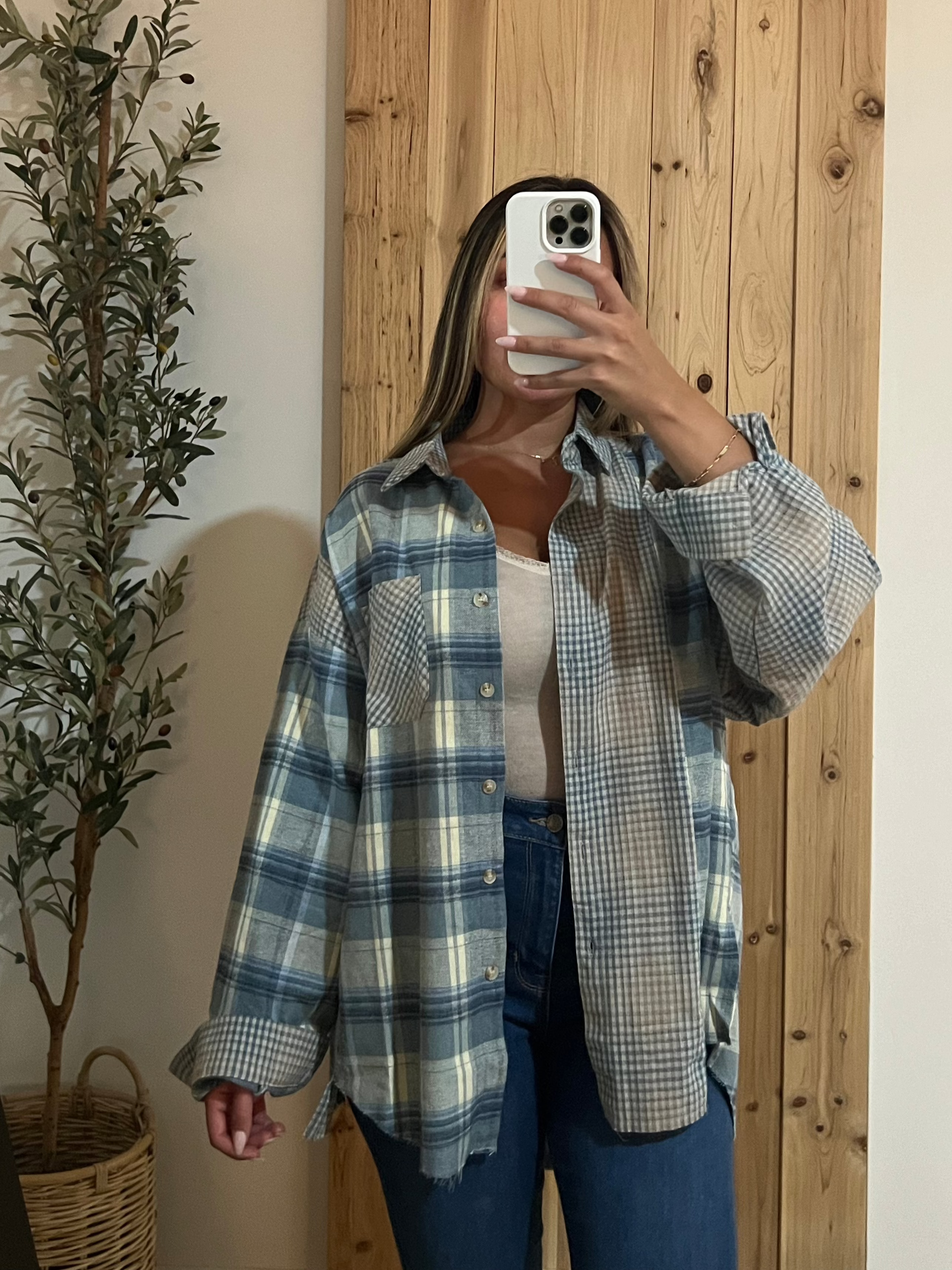 Plaid Flannel / Blue Multi