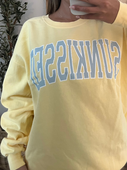 Sunkissed Sweatshirt / Yellow